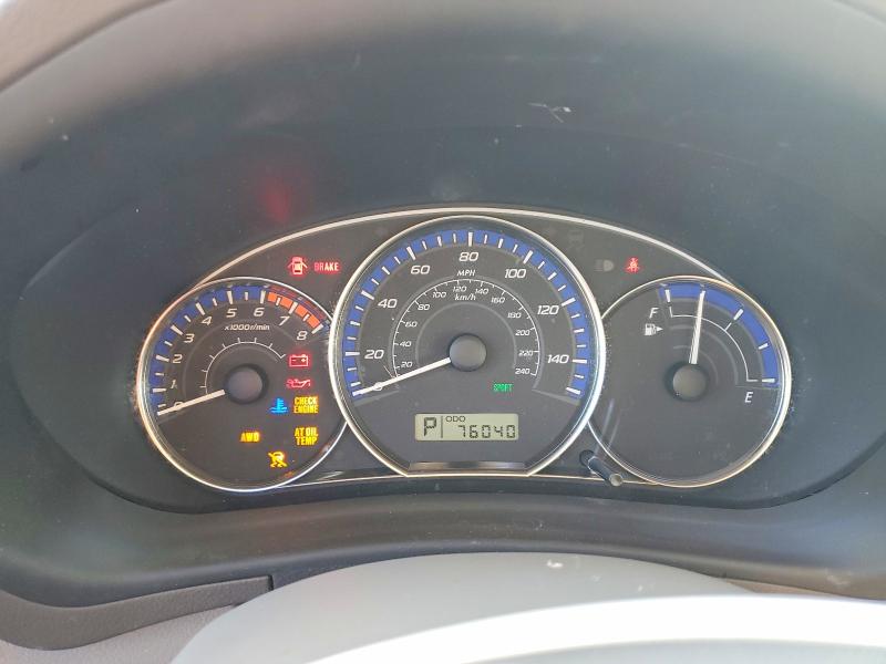 Photo 9 from auction – 2010 SUBARU FORESTER with VIN JF2SH6CC2AH760154