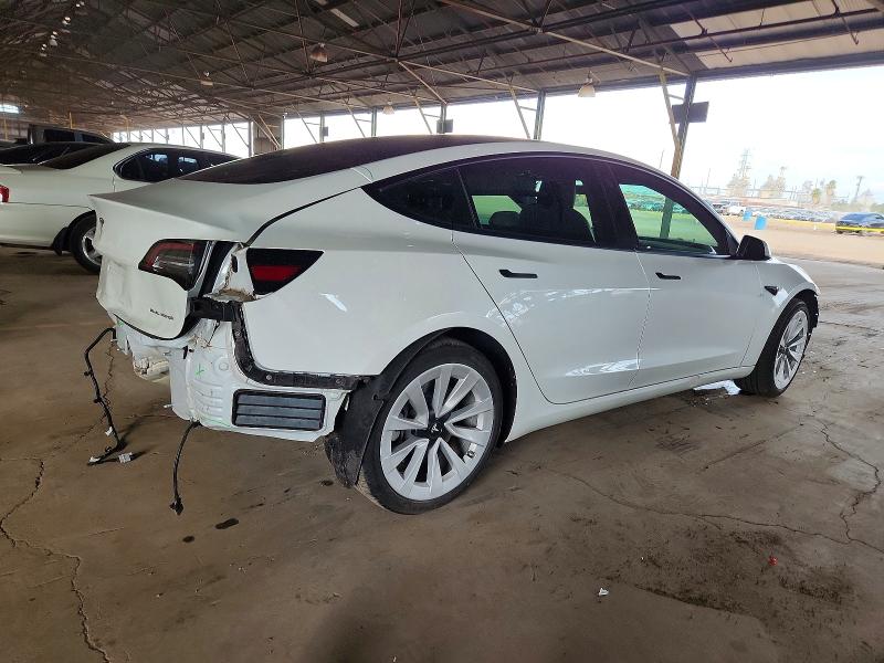 Photo 3 from auction – 2022 TESLA MODEL 3 with VIN 5YJ3E1EB2NF193775
