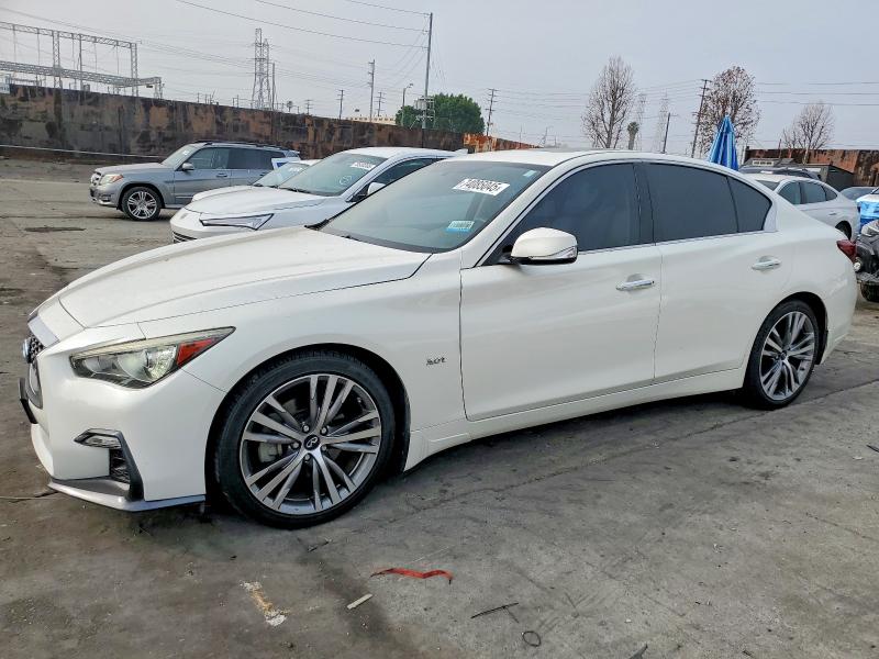 INFINITI Q50 2018 with VIN JN1EV7AP8JM354874 - Photo from auction