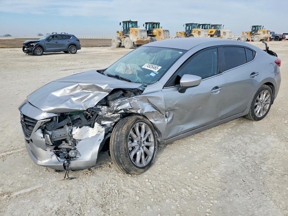 MAZDA 3 2014 with VIN JM1BM1V33E1178394 - Photo from auction