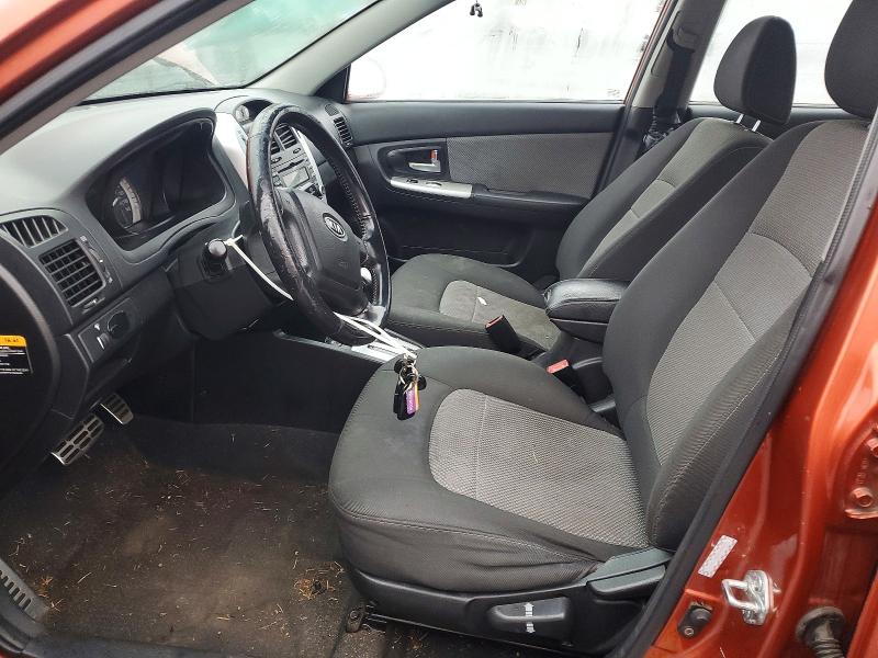 Photo 7 from auction – 2007 KIA SPECTRA5 S with VIN KNAFE162375005505