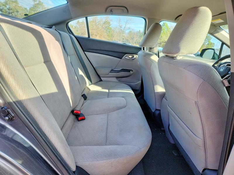 Photo 10 from auction – 2013 HONDA CIVIC LX with VIN 19XFB2F54DE209709