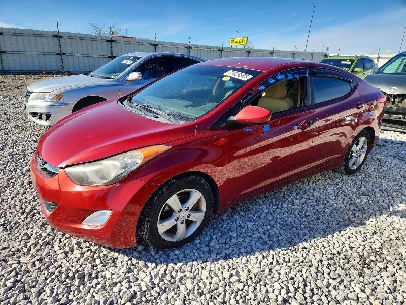 HYUNDAI ELANTRA GL 2012 with VIN KMHDH4AE0CU420149 - Photo from auction