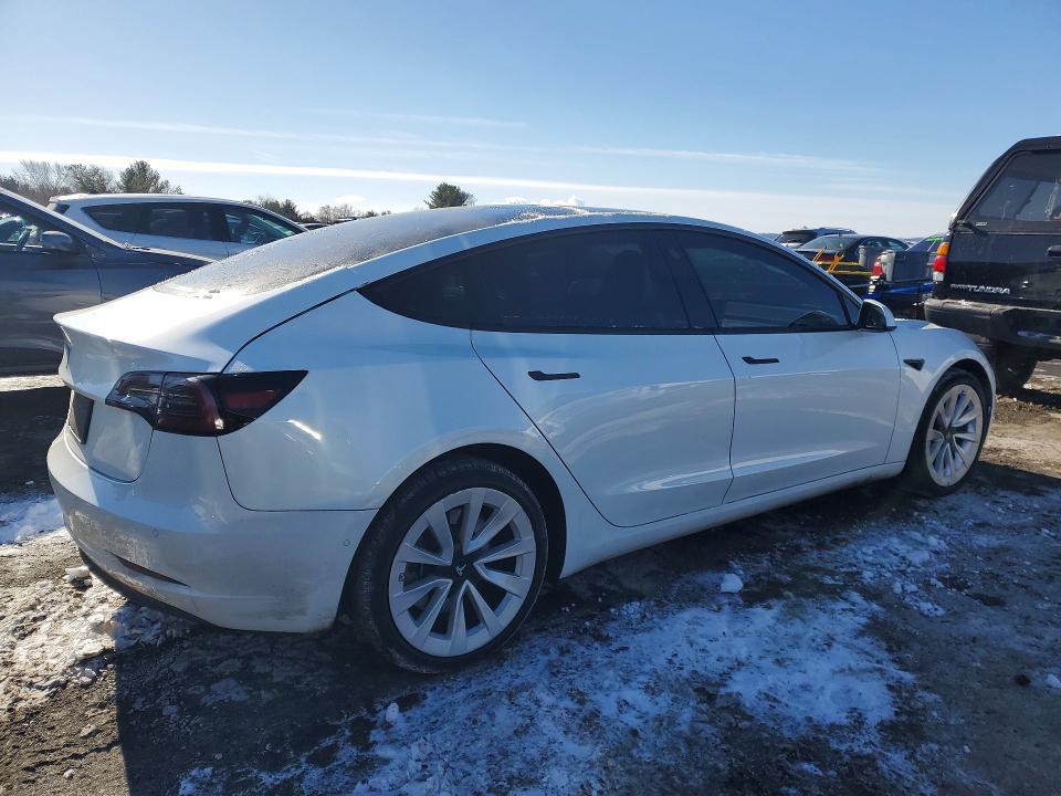 Photo 3 from auction – 2021 TESLA MODEL 3 with VIN 5YJ3E1EA8MF051923