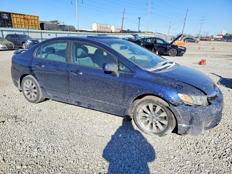 Photo 4 from auction – 2009 HONDA CIVIC EX with VIN 19XFA16899E000755