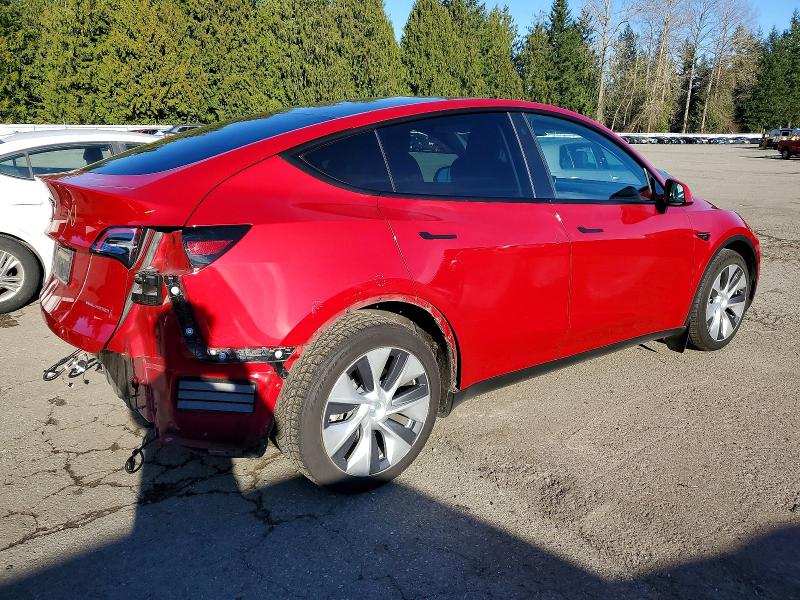 Photo 3 from auction – 2022 TESLA MODEL Y with VIN 7SAYGDEE8NF506214