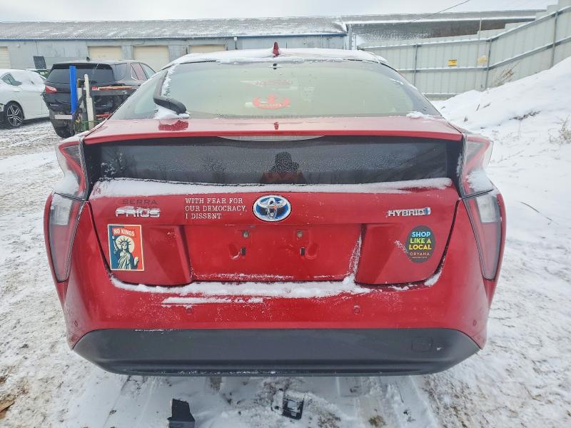 Photo 6 from auction – 2017 TOYOTA PRIUS with VIN JTDKARFU8H3537391