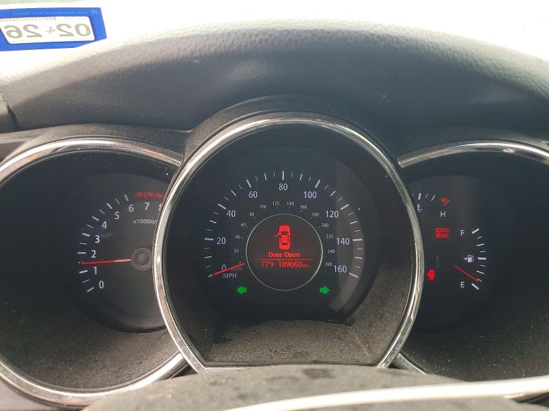 Photo 9 from auction – 2012 KIA OPTIMA EX with VIN 5XXGN4A74CG013064