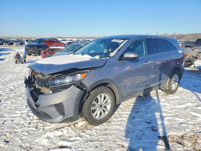KIA SORENTO 2020 with VIN 5XYPGDA34LG678565 - Photo from auction