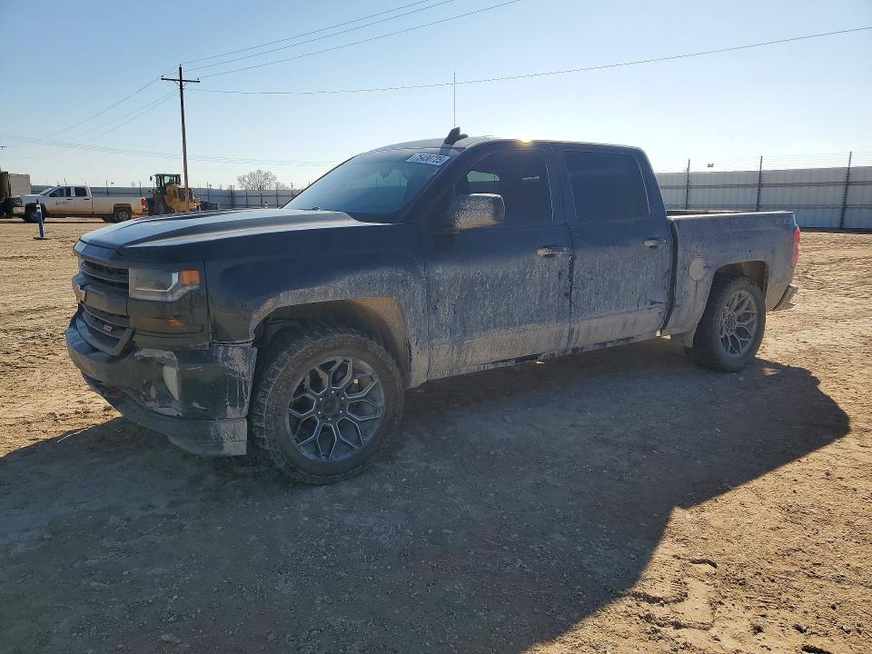 CHEVROLET SILVERADO 2018 with VIN 3GCUKREC7JG552384 - Photo from auction