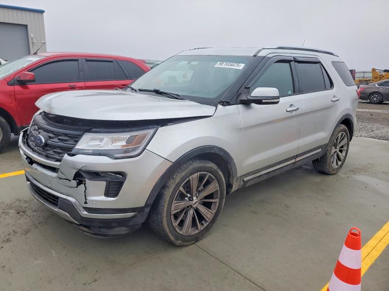 FORD EXPLORER L 2018 with VIN 1FM5K7F87JGA20224 - Photo from auction