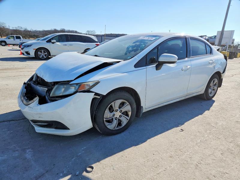 HONDA CIVIC LX 2014 with VIN 19XFB2F53EE041059 - Photo from auction