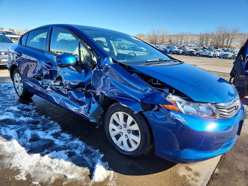 Photo 4 from auction – 2012 HONDA CIVIC LX with VIN 2HGFB2F55CH545616