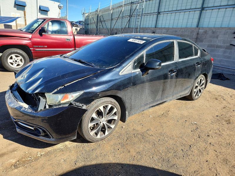 HONDA CIVIC SI 2013 with VIN 2HGFB6E51DH706912 - Photo from auction