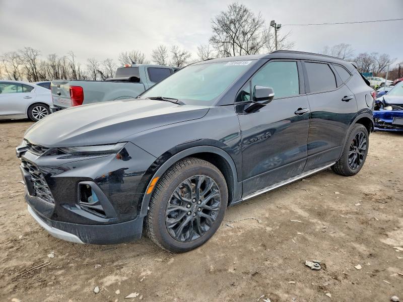 Photo 1 from auction – 2022 CHEVROLET BLAZER 3LT with VIN 3GNKBJR48NS136544