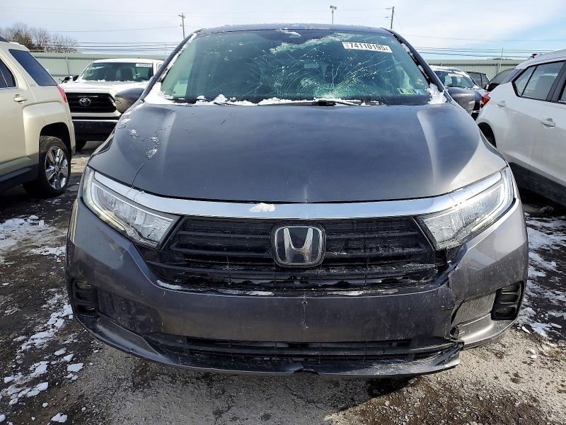 Photo 5 from auction – 2023 HONDA ODYSSEY EX with VIN 5FNRL6H67PB025774