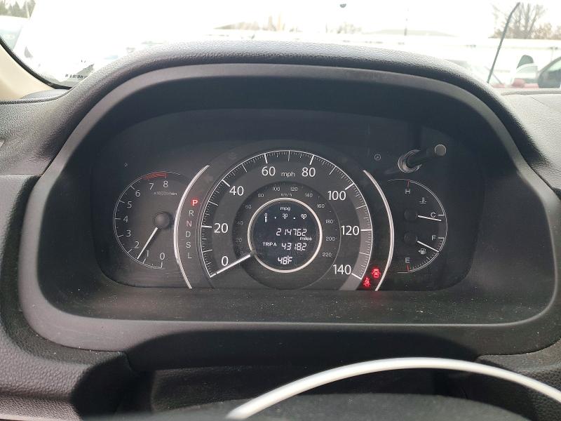Photo 9 from auction – 2016 HONDA CR-V LX with VIN 5J6RM4H38GL016466