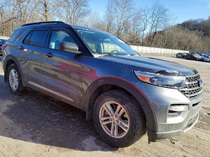 Photo 4 from auction – 2021 FORD EXPLORER X with VIN 1FMSK8DHXMGC29697