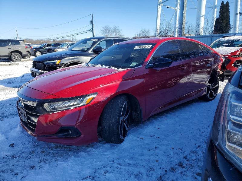 HONDA ACCORD SPO 2021 with VIN 1HGCV1F34MA123744 - Photo from auction