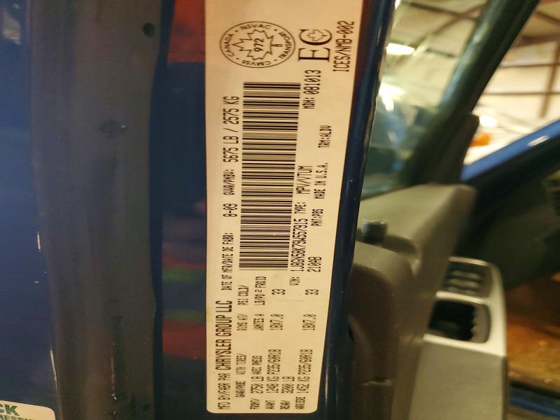 Photo 14 from auction – 2009 JEEP LIBERTY with VIN 1J8GN58K79W557915