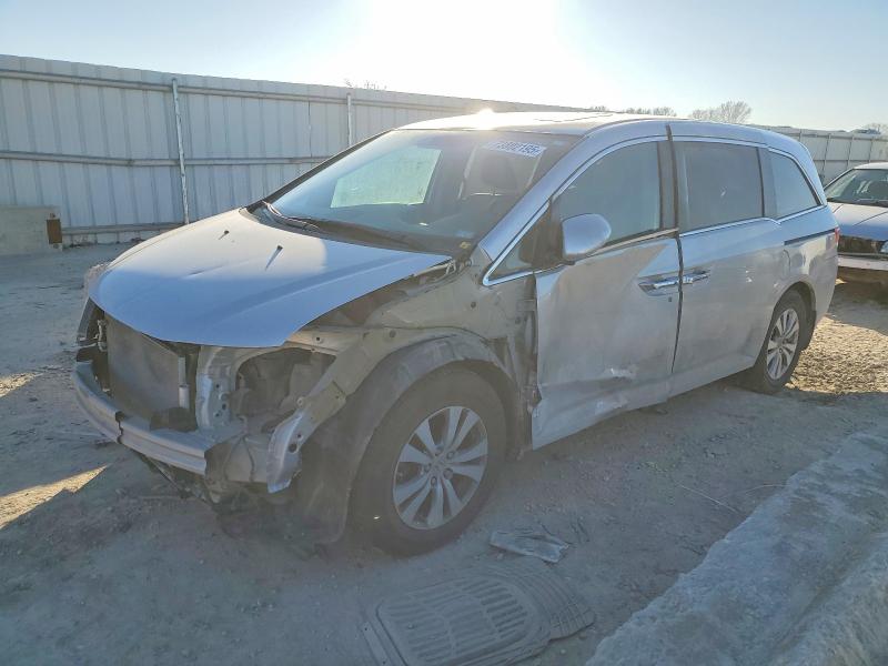 HONDA ODYSSEY EX 2014 with VIN 5FNRL5H68EB020719 - Photo from auction