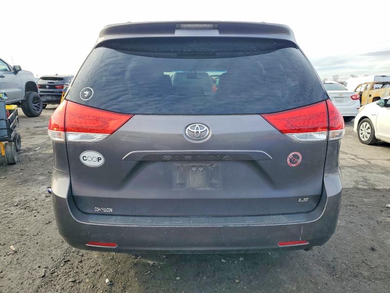 Photo 6 from auction – 2012 TOYOTA SIENNA LE with VIN 5TDKK3DC2CS253489