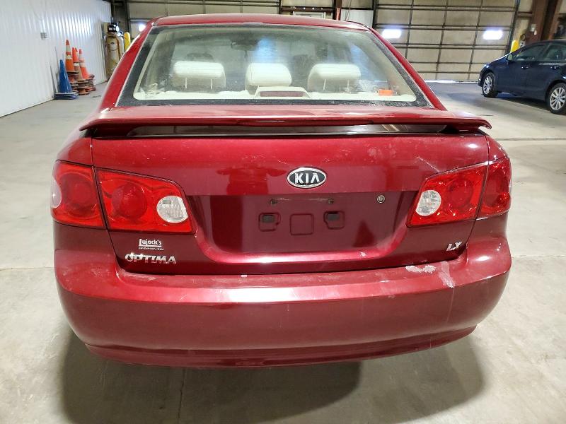 Photo 6 from auction – 2008 KIA OPTIMA with VIN KNAGE123X85217967