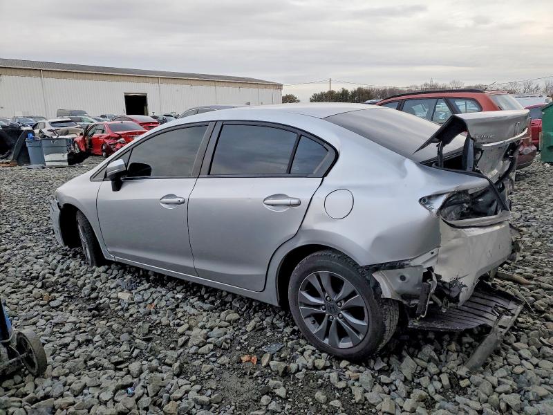 Photo 2 from auction – 2014 HONDA CIVIC LX with VIN 19XFB2F57EE055904