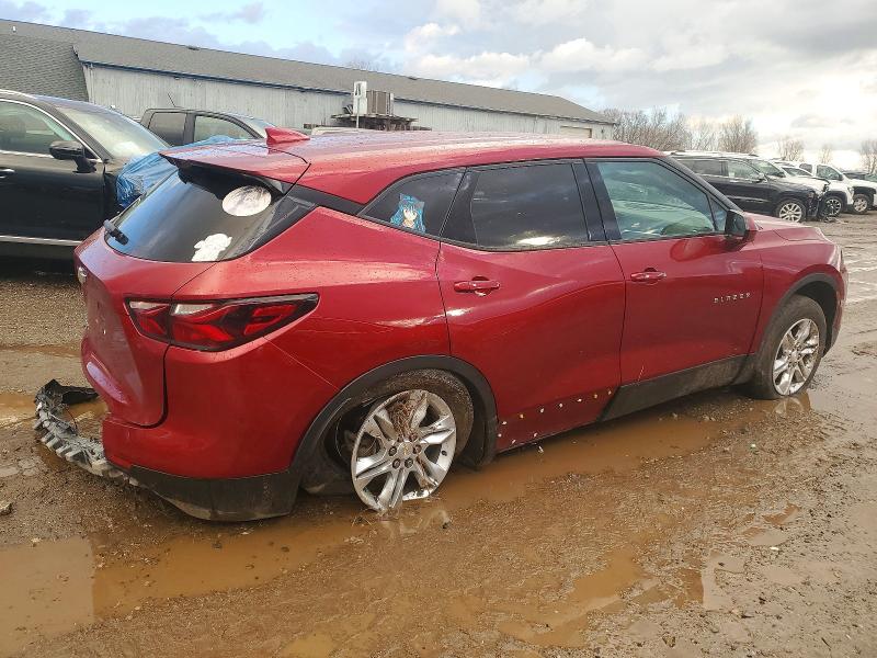 Photo 3 from auction – 2021 CHEVROLET BLAZER with VIN 3GNKBBRA6MS585988