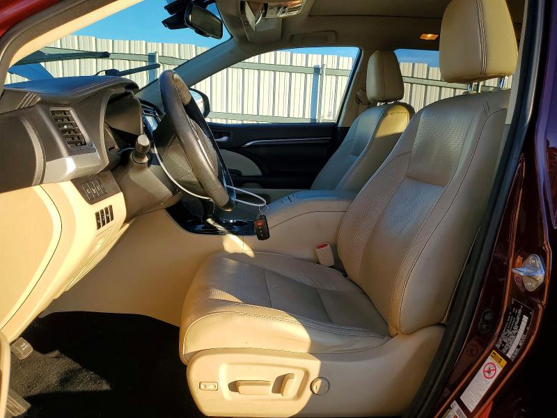 Photo 7 from auction – 2015 TOYOTA HIGHLANDER with VIN 5TDDCRFH5FS010975