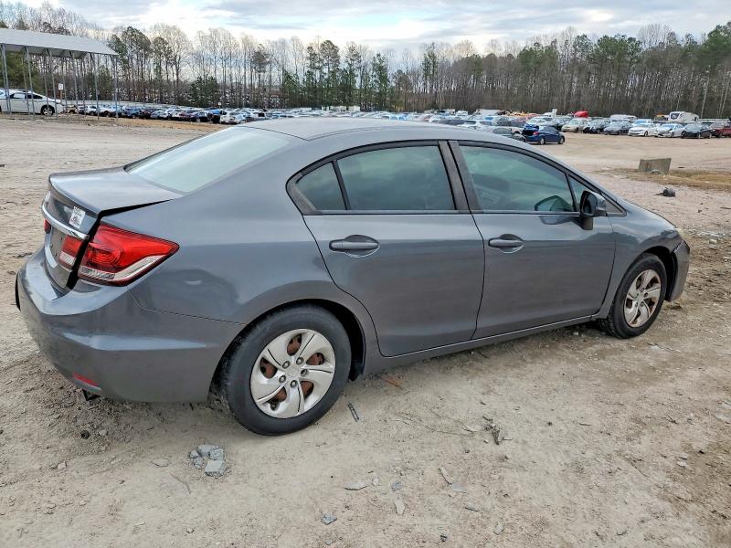 Фото 3 с аукциона – 2013 HONDA CIVIC с VIN 19XFB2F53DE062427
