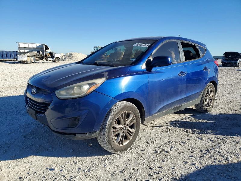 HYUNDAI TUCSON 2014 with VIN KM8JT3AF3EU805745 - Photo from auction