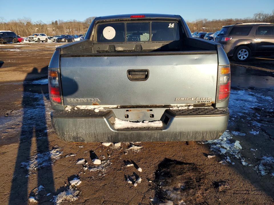 Photo 6 from auction – 2008 HONDA RIDGELINE with VIN 2HJYK16228H505780