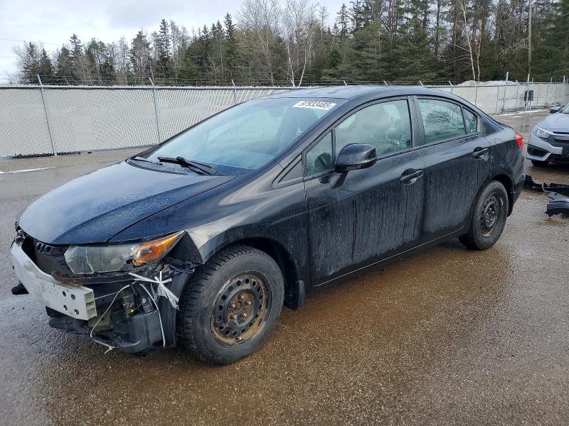 HONDA CIVIC LX 2012 with VIN 2HGFB2F40CH053468 - Photo from auction