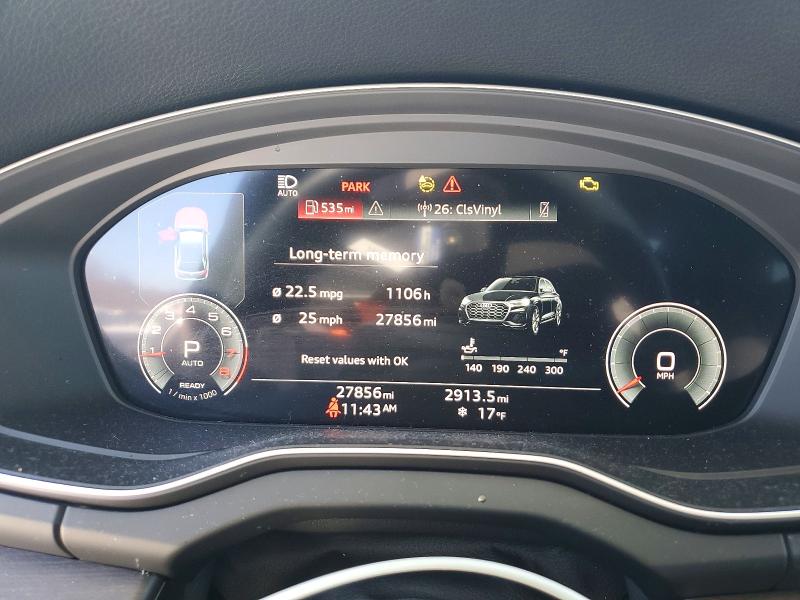 Photo 9 from auction – 2023 AUDI Q5 PREMIUM with VIN WA1EAAFY4P2035297