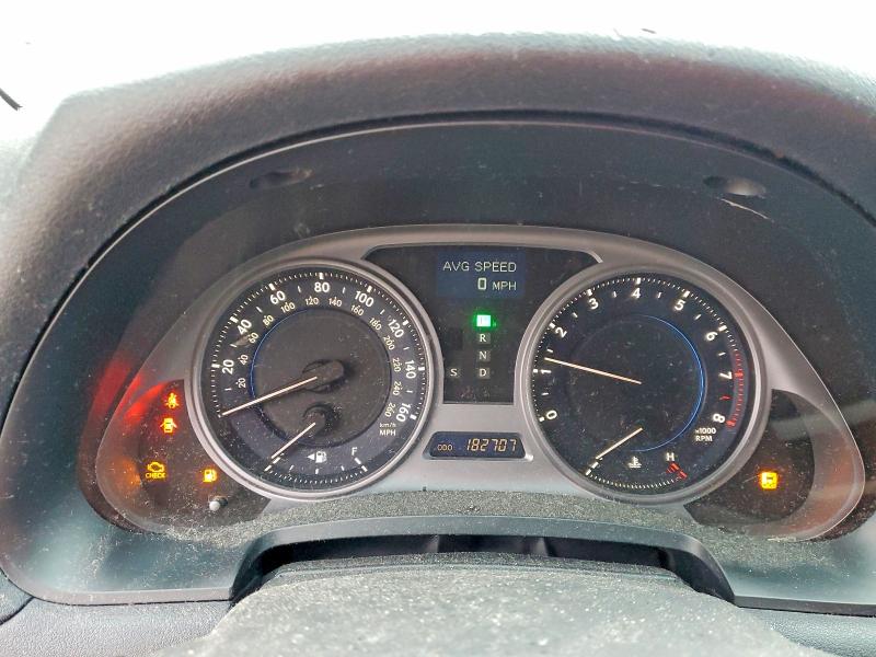 Photo 9 from auction – 2010 LEXUS IS with VIN JTHBF5C24A5117164
