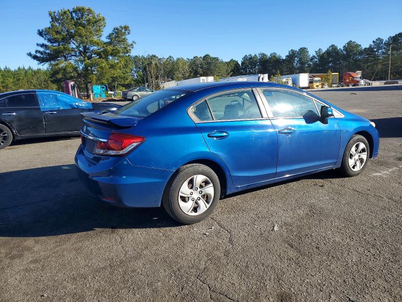 Photo 3 from auction – 2013 HONDA CIVIC LX with VIN 19XFB2F5XDE006307