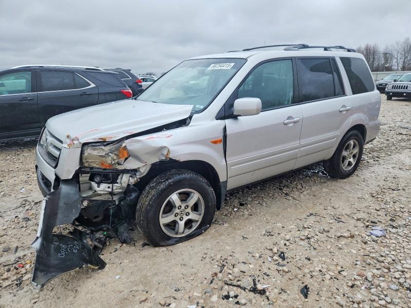 HONDA PILOT SE 2008 with VIN 5FNYF18318B028456 - Photo from auction