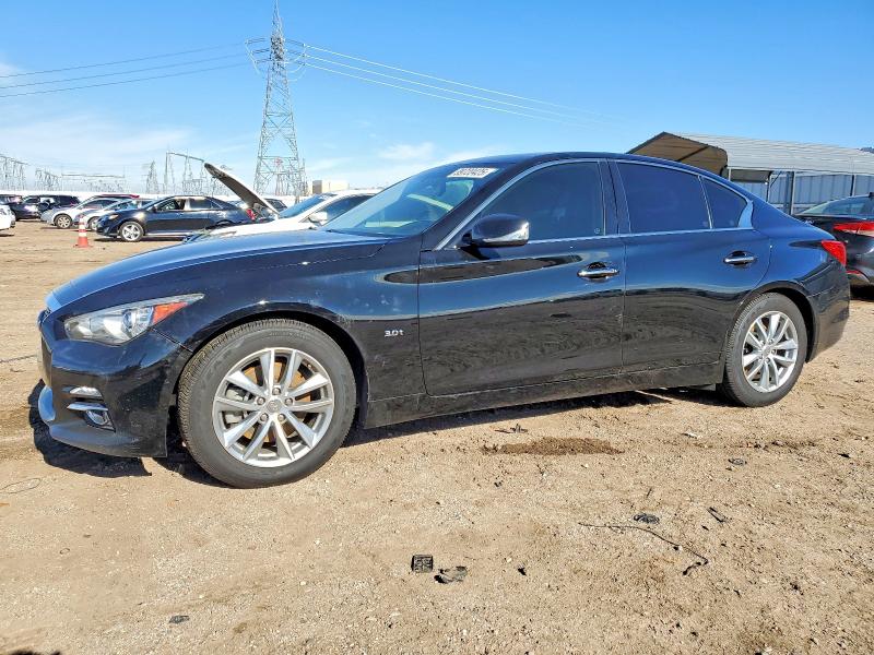 INFINITI Q50 PREMIU 2017 with VIN JN1EV7AP4HM736989 - Photo from auction