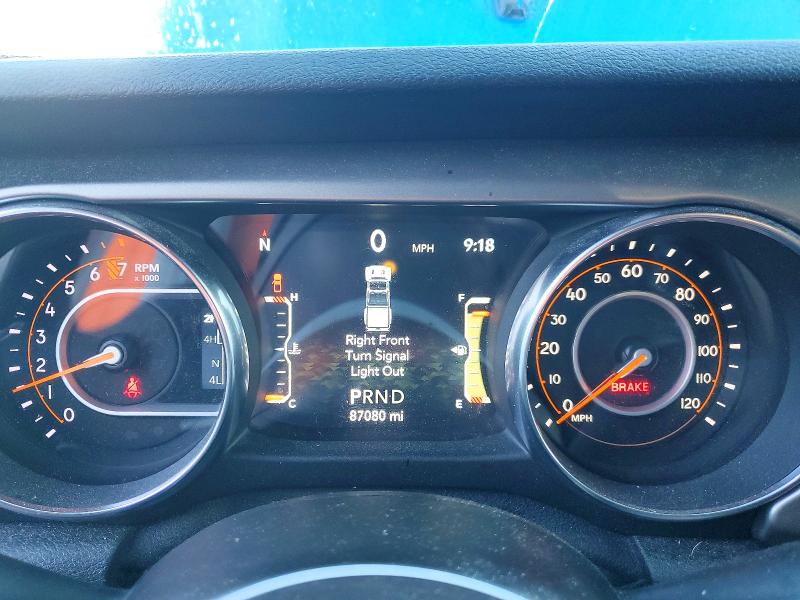 Photo 9 from auction – 2020 JEEP GLADIATOR with VIN 1C6JJTAG0LL166673