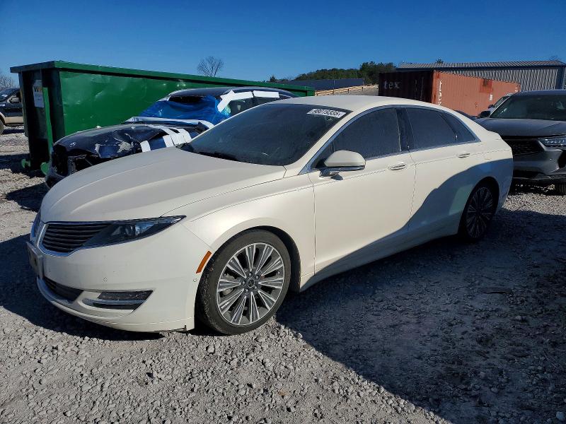 LINCOLN MKZ BLACK 2016 with VIN 3LN6L2NK6GR613575 - Photo from auction