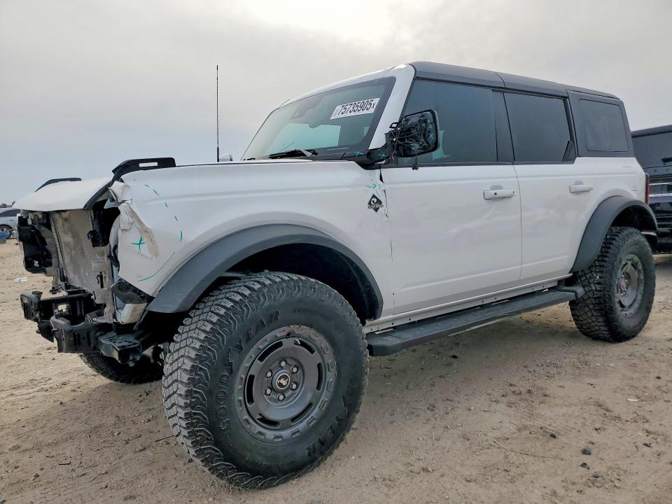 FORD BRONCO 2024 with VIN 1FMDE8BH5RLA84747 - Photo from auction