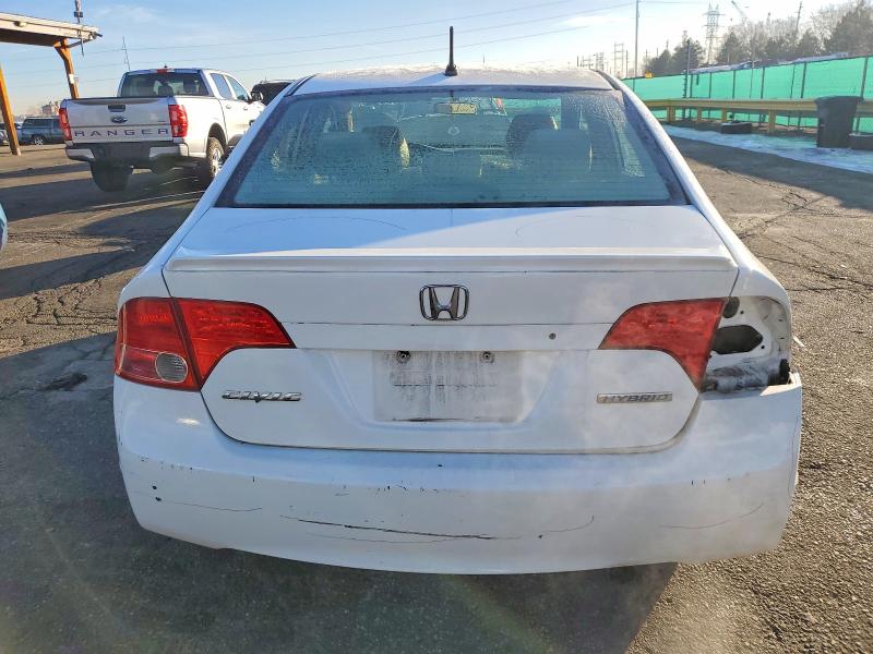 Photo 6 from auction – 2007 HONDA CIVIC HYBR with VIN JHMFA36247S013316