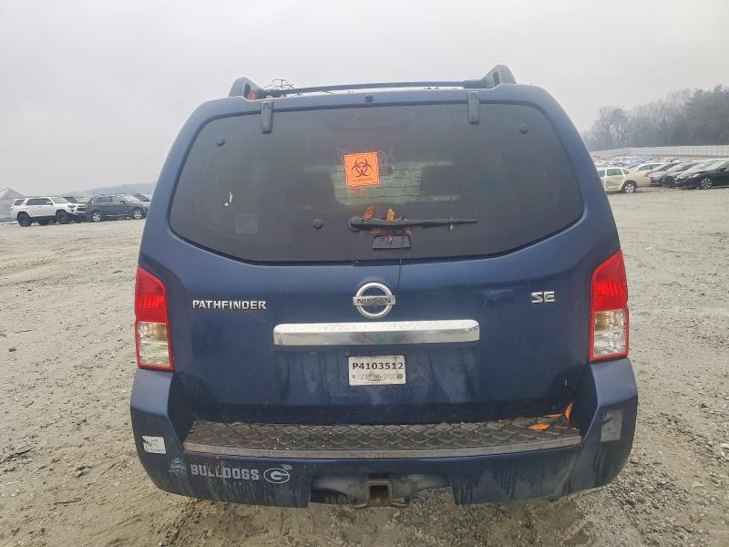 Photo 6 from auction – 2008 NISSAN PATHFINDER with VIN 5N1AR18U38C613260