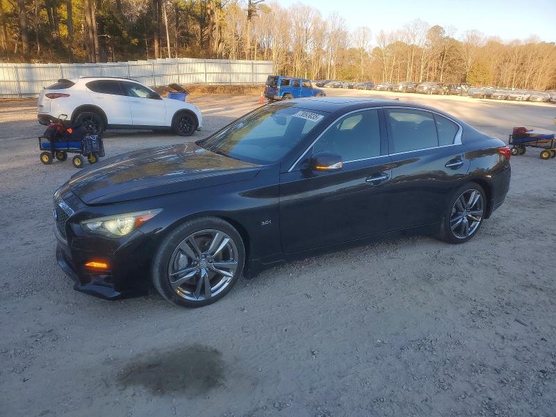 INFINITI Q50 2017 with VIN JN1EV7APXHM733157 - Photo from auction