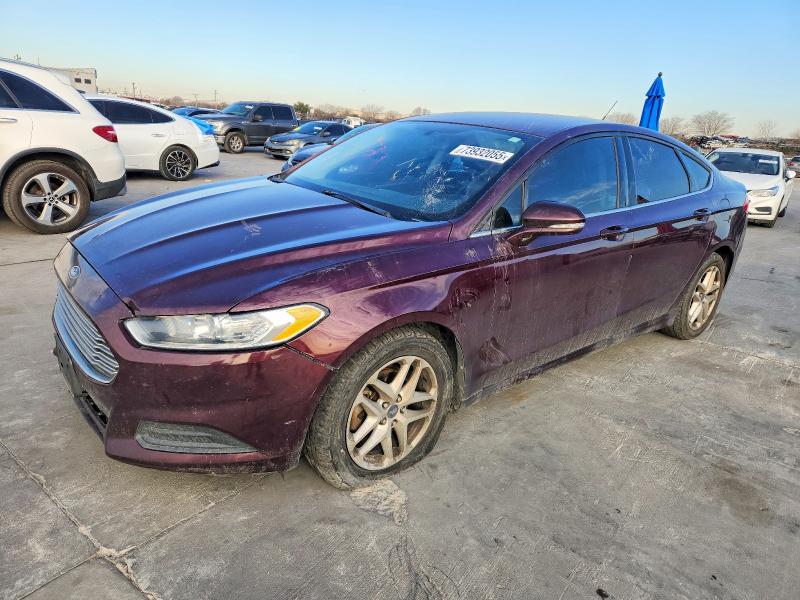 FORD FUSION SE 2013 with VIN 3FA6P0H72DR180116 - Photo from auction