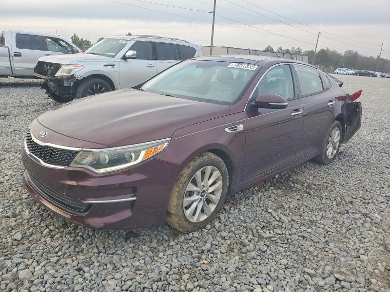 KIA OPTIMA EX 2016 with VIN 5XXGU4L3XGG009961 - Photo from auction