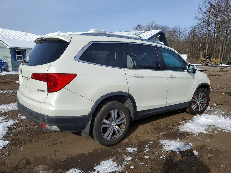 Photo 3 from auction – 2017 HONDA PILOT EXL with VIN 5FNYF6H57HB067082