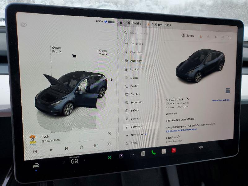 صورة رقم 9 من المزاد - 2024 TESLA MODEL Y مع VIN 7SAYGDEEXRA279675