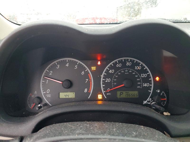 Photo 9 from auction – 2013 TOYOTA COROLLA BA with VIN 5YFBU4EE5DP167345
